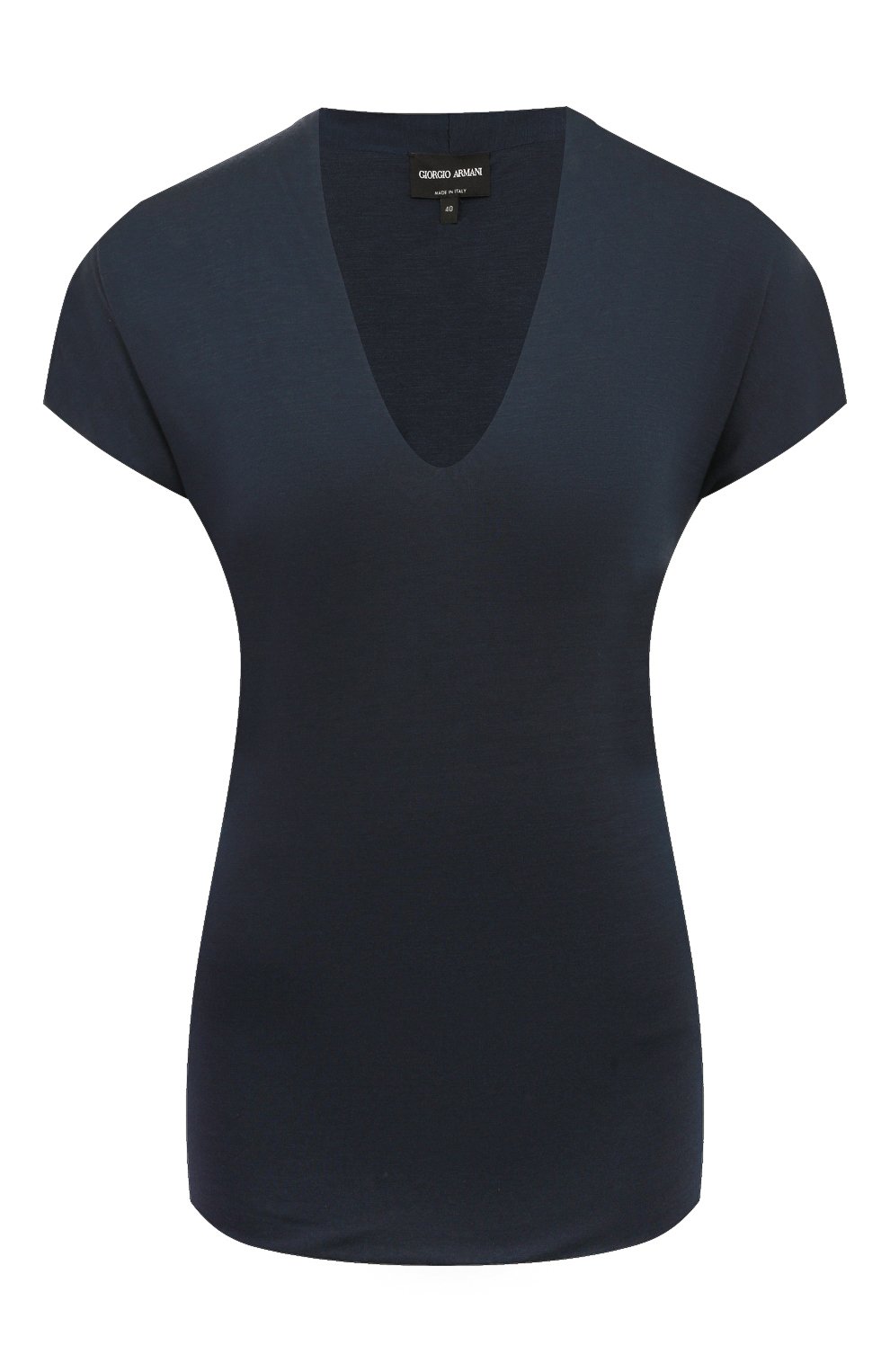 Футболка из вискозы и кашемира GIORGIO ARMANI, арт. 8NAM94/AJV7Z, фото 1