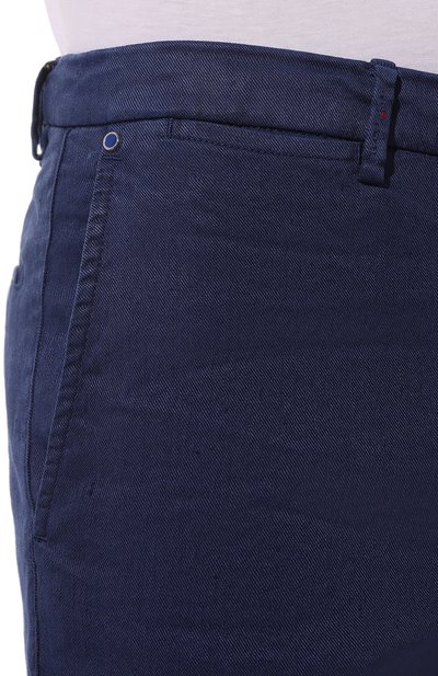 Шорты изо льна и хлопка KITON, арт. UFPPBJ0733B, фото 5