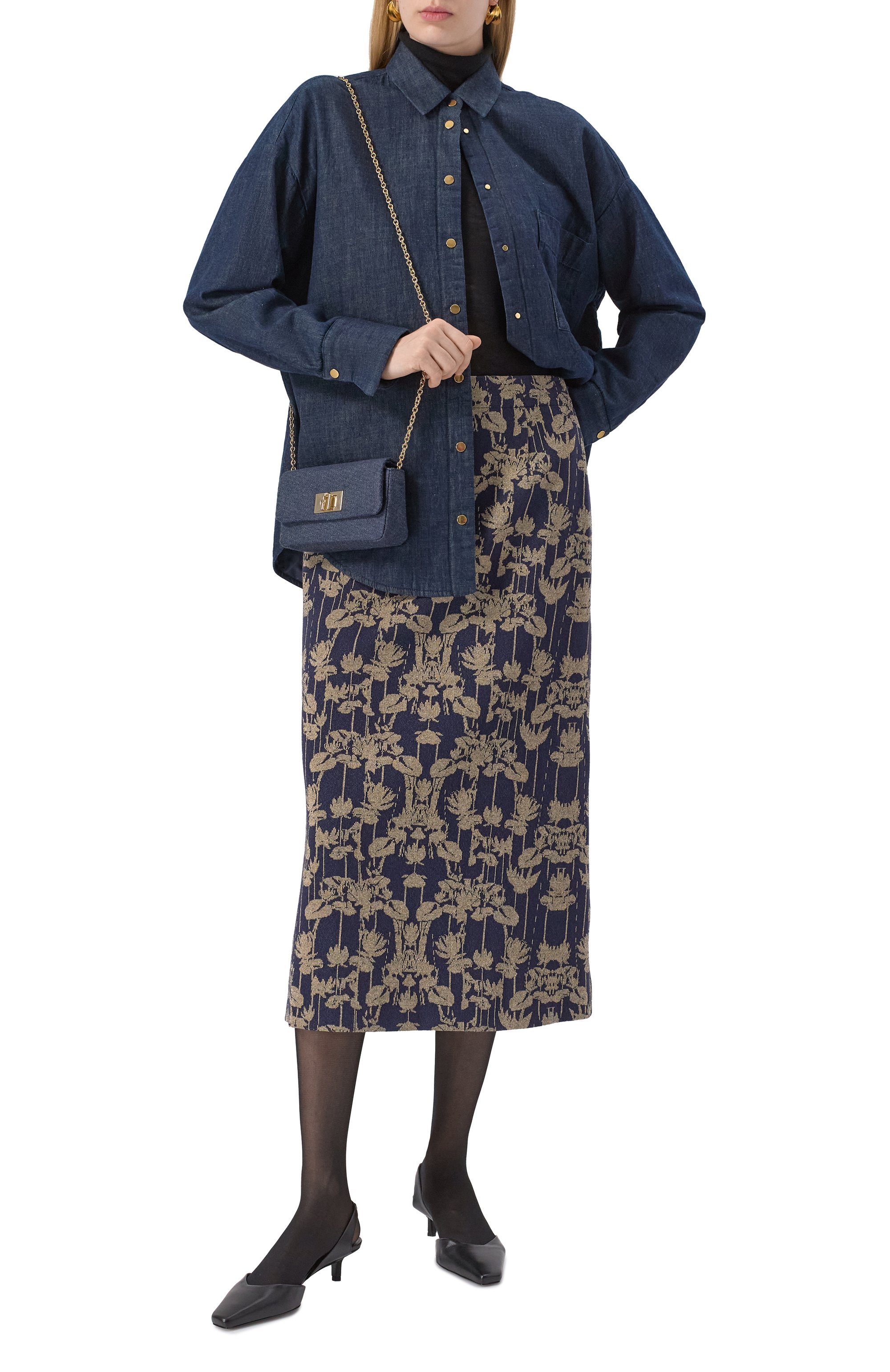 Сумка furla 1927 mini FURLA темно-синего цвета по цене 28000 руб., арт. WE00687/DE0000, фото 7 Сумка furla 1927 mini FURLA, арт. WE00687/DE0000, фото 7