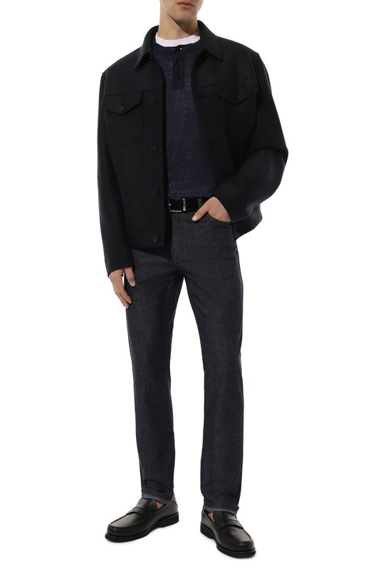 

Джемпер изо льна и хлопка Il Borgo Cashmere, Зелёный