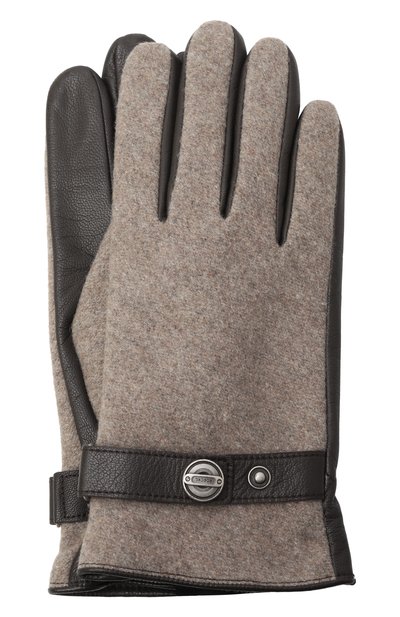 Мужские комбинированные перчатки ROECKL, арт. 13012-5870