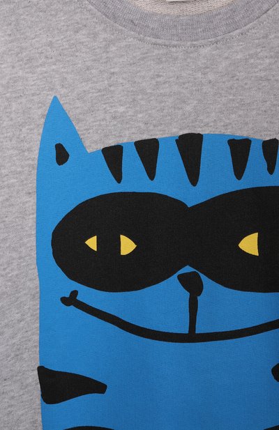 Хлопковый свитшот STELLA MCCARTNEY, арт. TW4Q00, фото 3