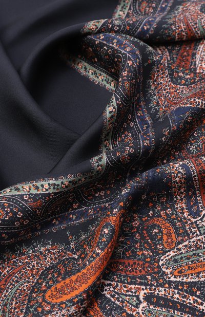 Шелковый платок SAINT LAURENT, арт. 821286/3Y001, фото 3