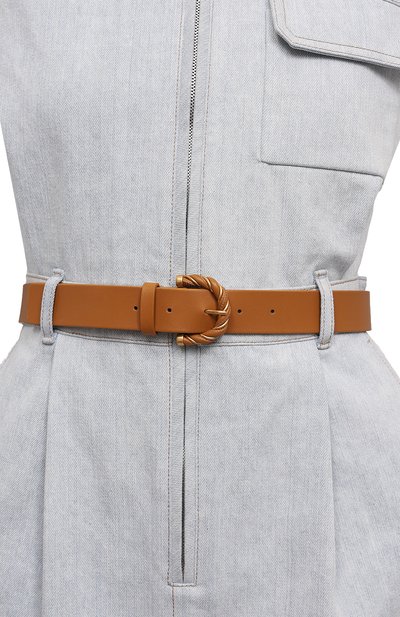 Кожаный ремень BOTTEGA VENETA, арт. 728781/VMAUL, фото 2