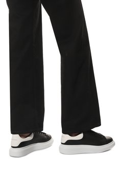 Кожаные кеды oversized ALEXANDER MCQUEEN, арт. 553770WHGP5, фото 1