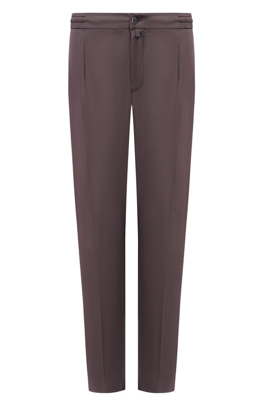 Брюки из лиоцелла Kiton UP1LACRK0609H Коричневый UP1LACRK0609H