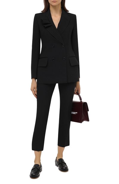 Брюки MSGM черного цвета по цене 31750 руб., арт. 2941MDP02 207651, фото 2 Брюки MSGM, арт. 2941MDP02 207651, фото 2