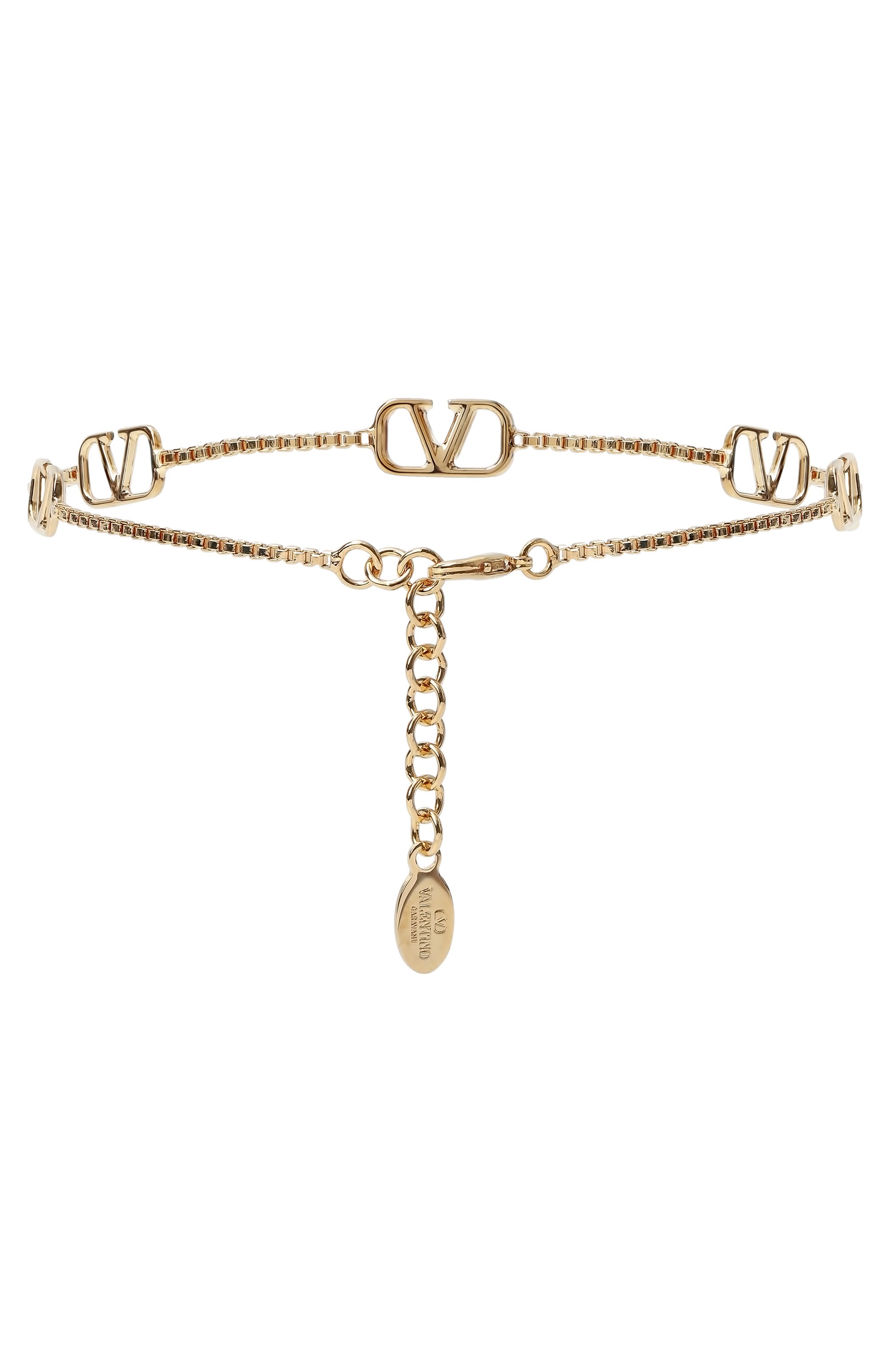 Браслет VALENTINO золотого цвета по цене 52750 руб., арт. 5W2J0U87/MET, фото 3 Браслет VALENTINO, арт. 5W2J0U87/MET, фото 3