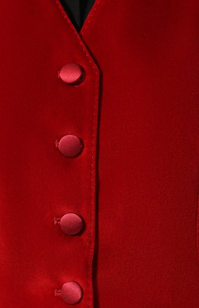Бархатный жилет DOLCE & GABBANA, арт. F79H6T/FUVJZ, фото 5