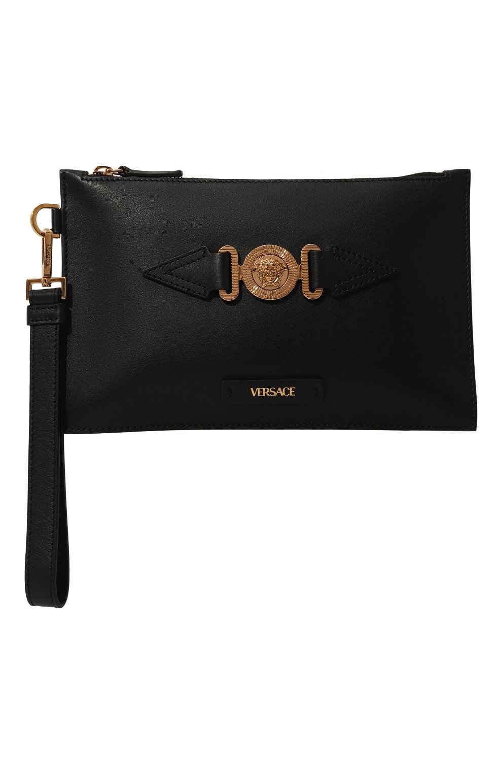 Кожаный клатч VERSACE, арт. 1006240_1A03190, фото 7