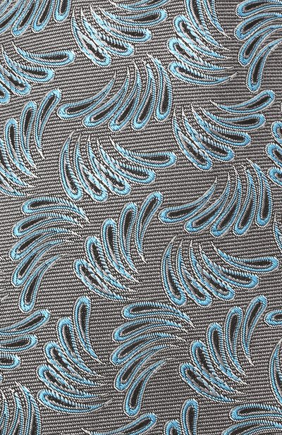 Шелковый галстук LANVIN серого цвета по цене 13950 руб., арт. 2089/TIE, фото 3 Шелковый галстук LANVIN, арт. 2089/TIE, фото 3