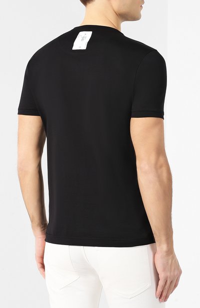 Хлопковая футболка  FENDI, арт. FY0894 A6ZP, фото 4