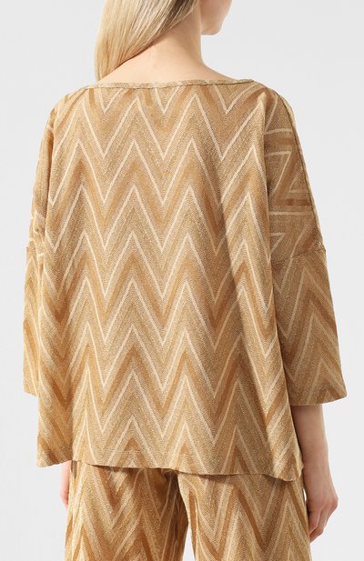 Топ из смеси хлопка и вискозы M MISSONI, арт. 2DJ00016/2J0005, фото 4