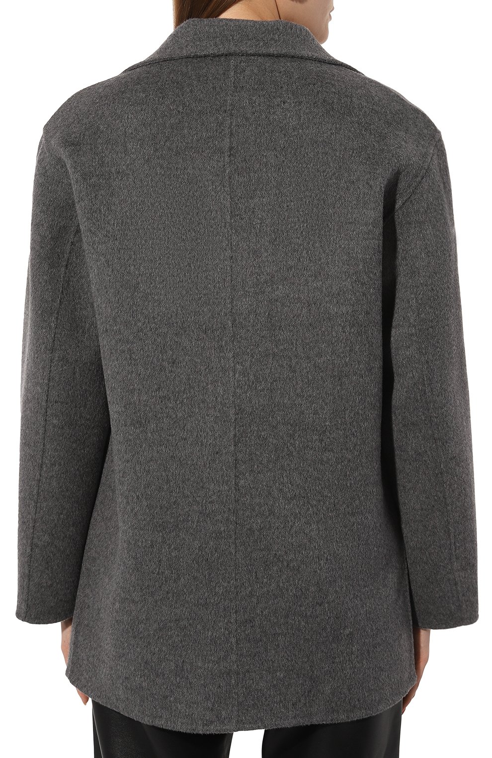 Шерстяное полупальто TOTEME, арт. 242-WR01613-FB0006, фото 4