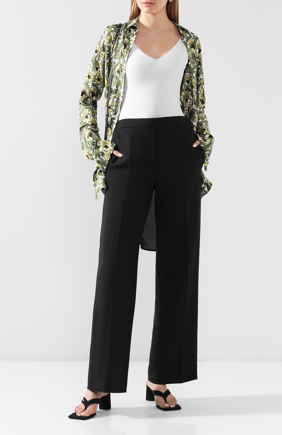 Боди ACNE STUDIOS белого цвета по цене 14150 руб., арт. AL0133/W, фото 2 Боди ACNE STUDIOS, арт. AL0133/W, фото 2