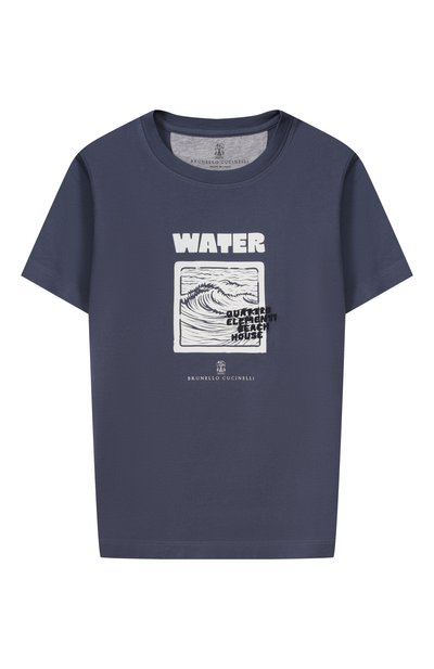 Хлопковая футболка BRUNELLO CUCINELLI, арт. B0B13T193B