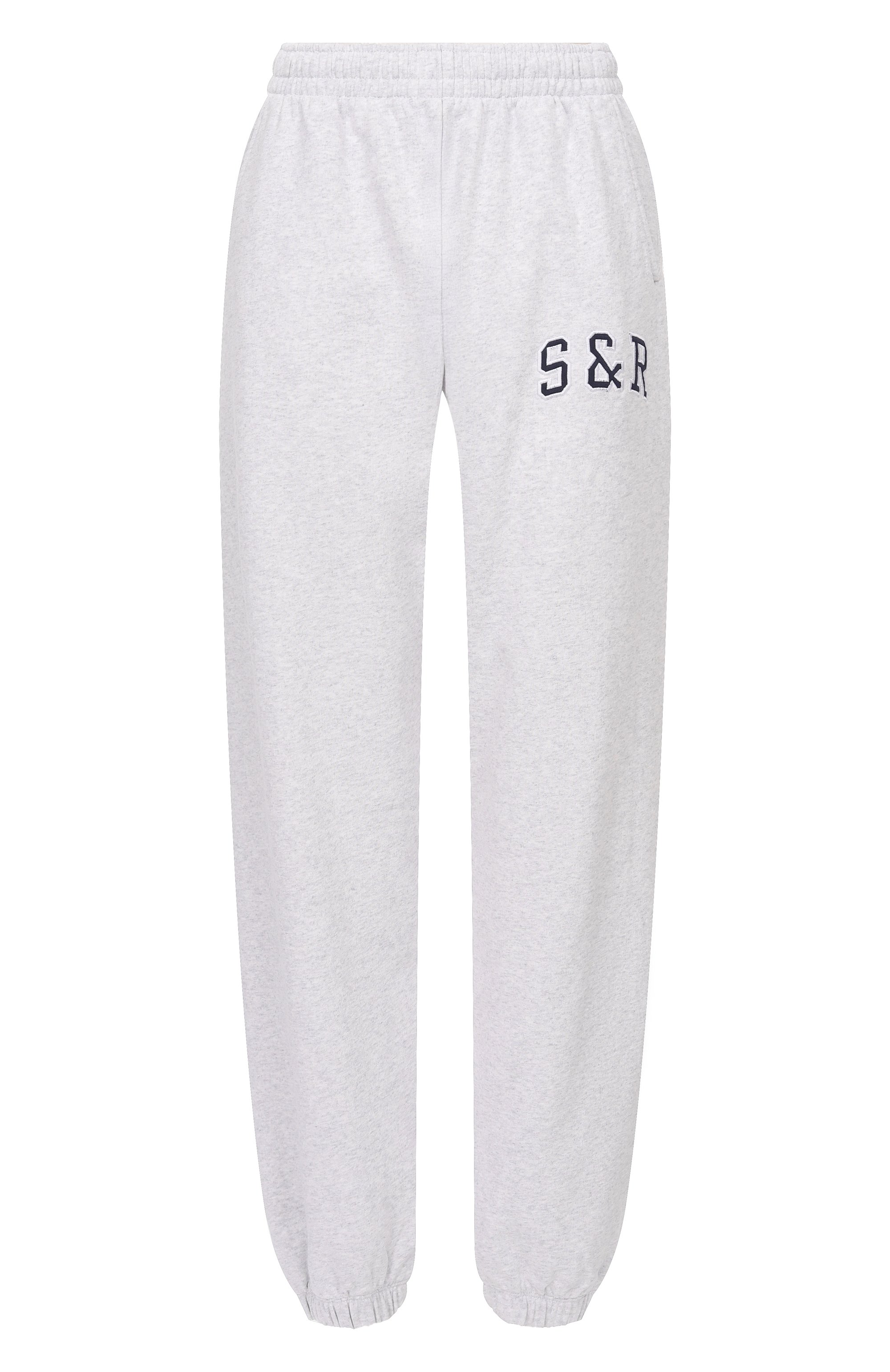 Хлопковые джоггеры SPORTY AND RICH, арт. PA03664082GY03, фото 1