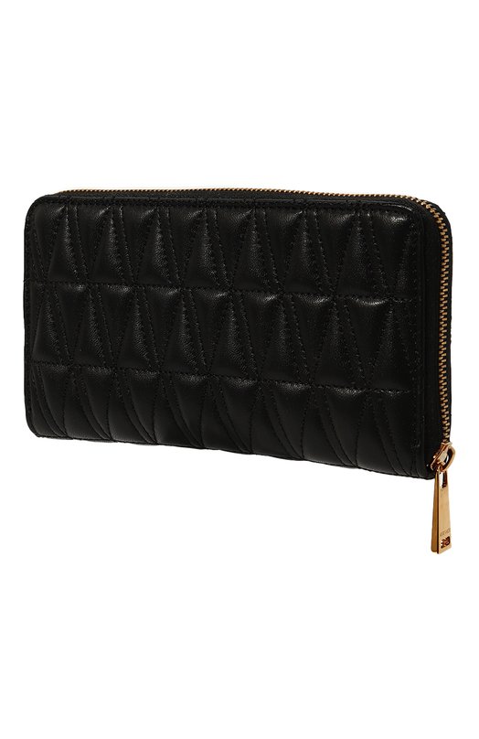 Кожаный кошелек Versace 1007674/DNATR4 Чёрный  1007674/DNATR4 Фото 2
