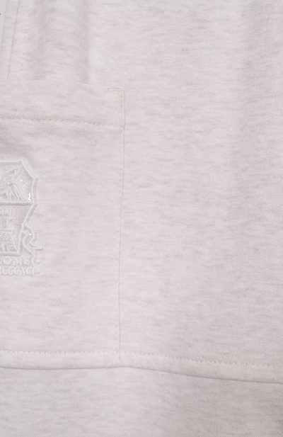 Хлопковые джоггеры BRUNELLO CUCINELLI, арт. BN05NE473A, фото 3