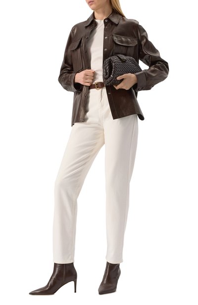 Кожаные ботильоны KITON, арт. D56823K0524F07002, фото 2