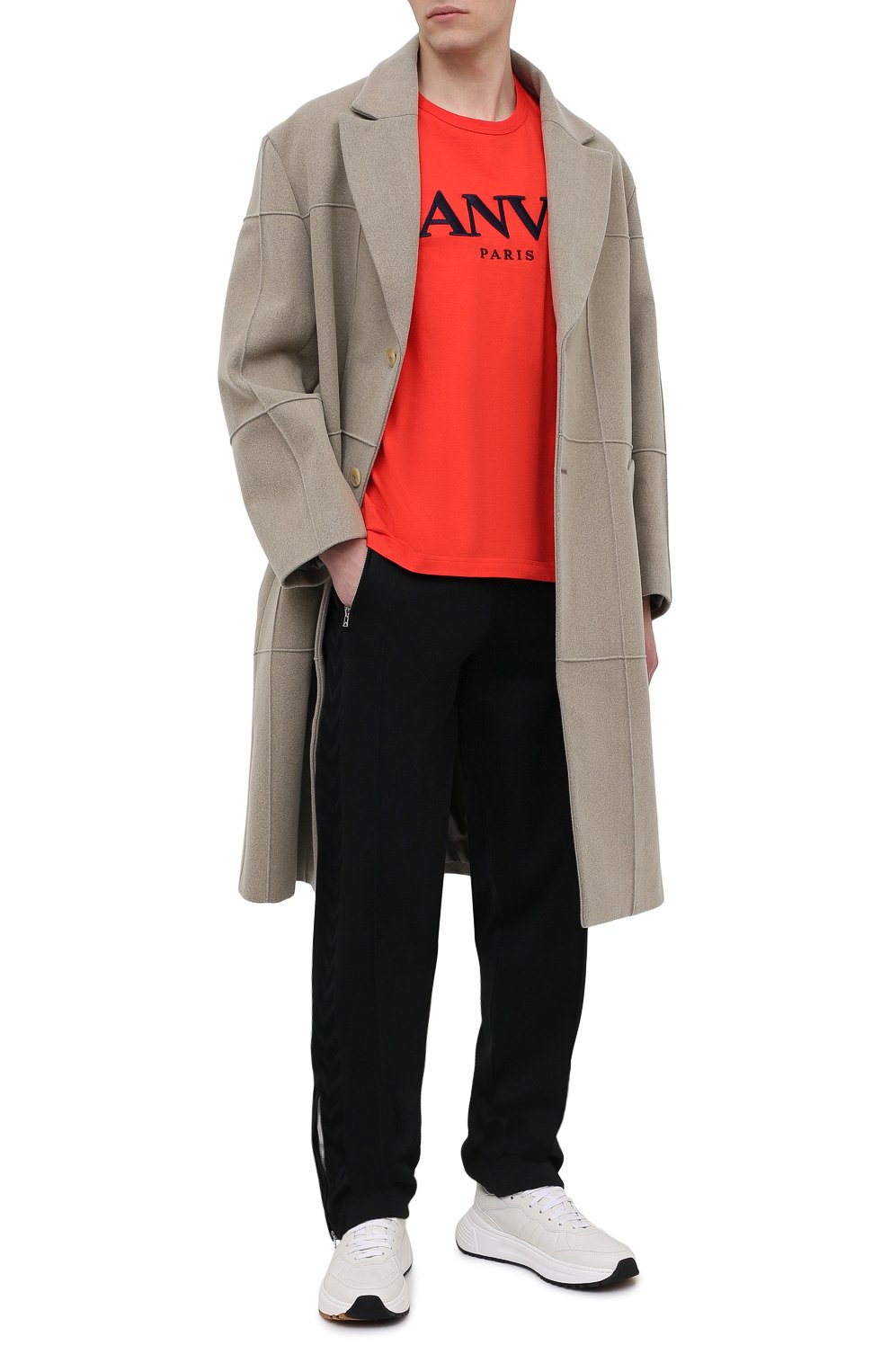 Хлопковая футболка LANVIN, арт. RM-JE0011-JR54-P21, фото 2