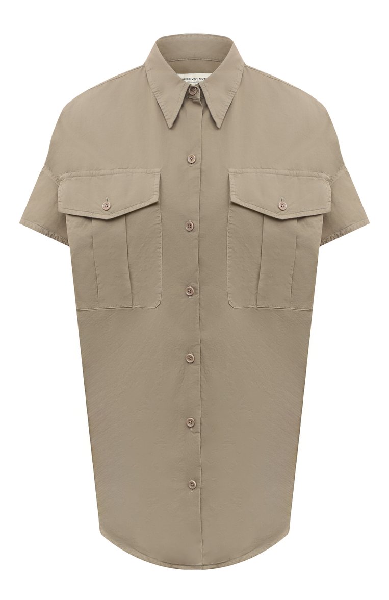 Хлопковая рубашка DRIES VAN NOTEN, арт. 010705-8130, фото 1