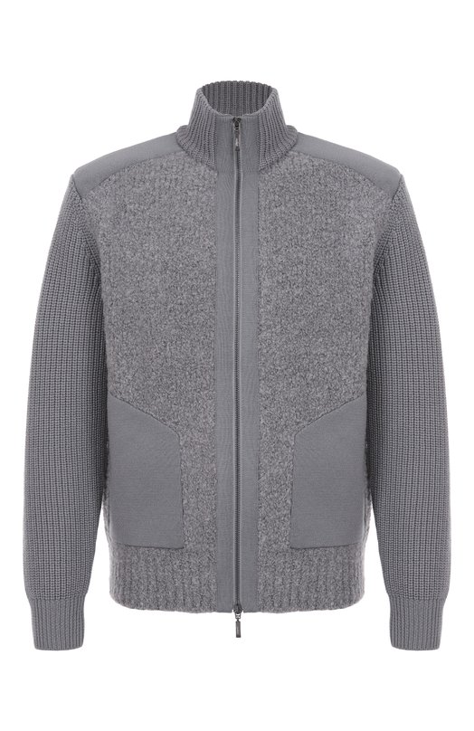 Шерстяной кардиган Van Laack VL-SADAL-F/S00331 Серый VL-SADAL-F/S00331