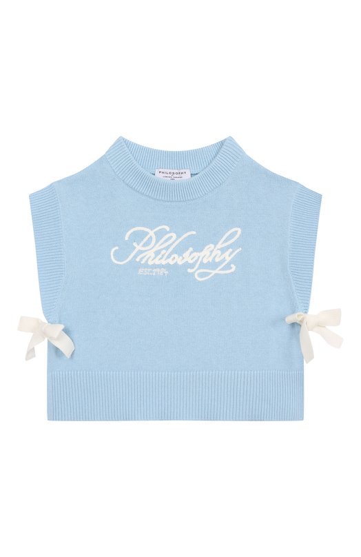 Хлопковый жилет Philosophy di Lorenzo Serafini Kids 16750₽