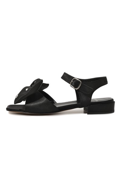 Сандалии BALMAIN черного цвета по цене 33400 руб., арт. BU0A86, фото 2 Сандалии BALMAIN, арт. BU0A86, фото 2