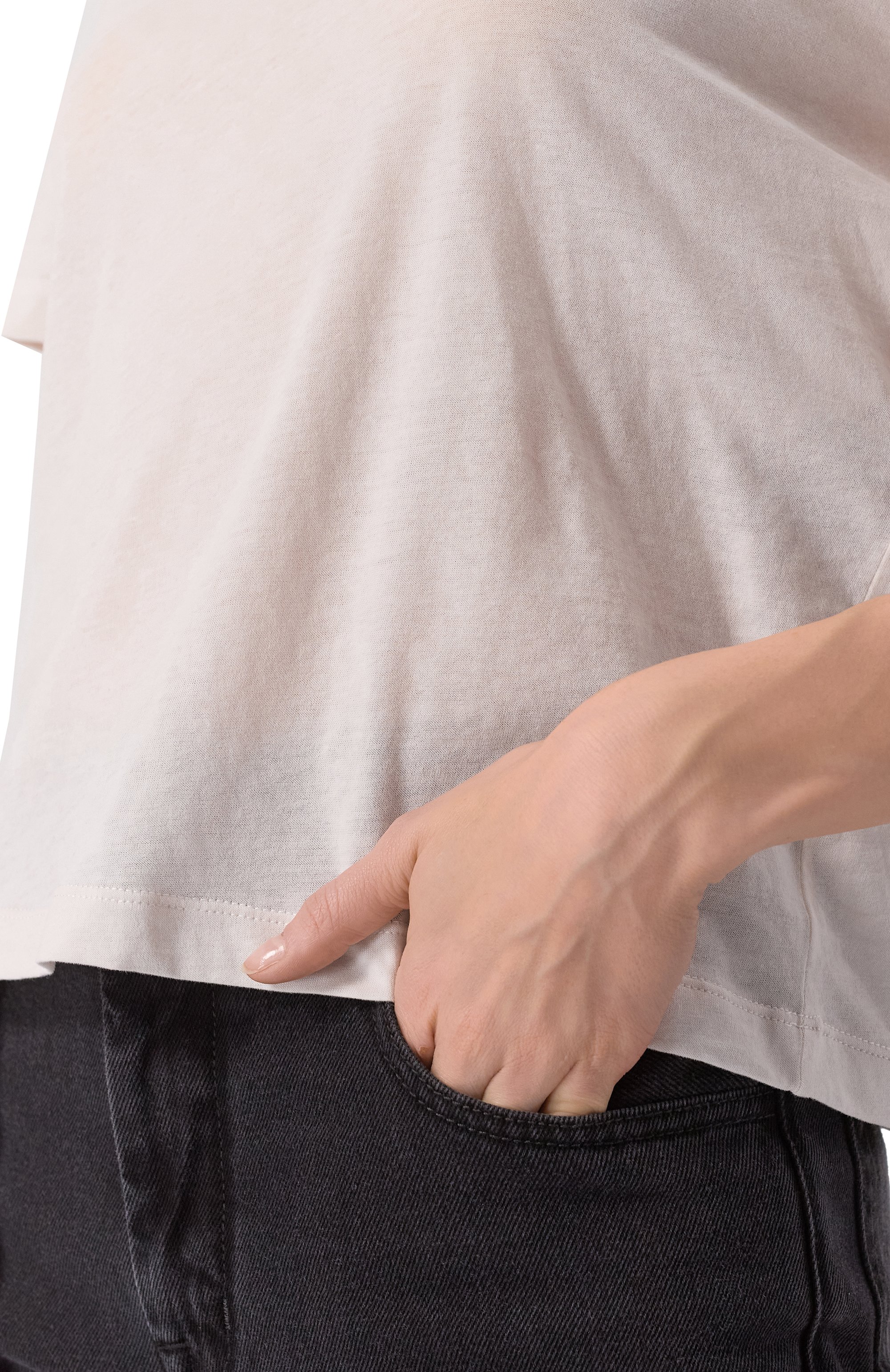 Хлопковая футболка ANN DEMEULEMEESTER, арт. B0012549/FA206, фото 5