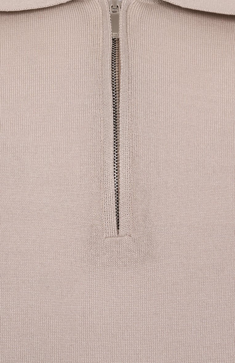 Поло из хлопка и шелка ZILLI, арт. KZP002M0144VRIS00/64, фото 1