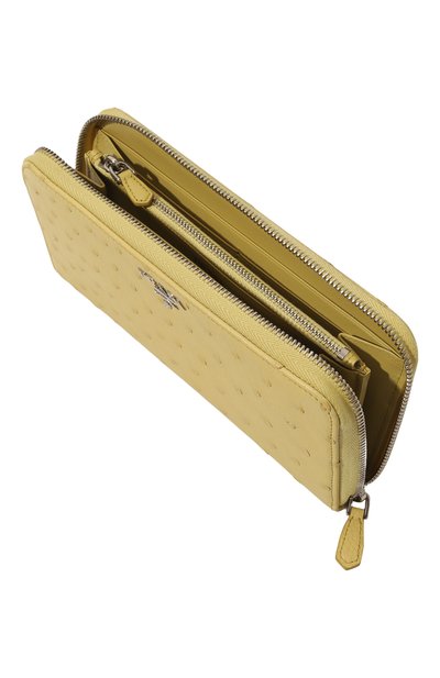 Кошелек из кожи страуса PRADA, арт. 1ML506-130-F068X, фото 3