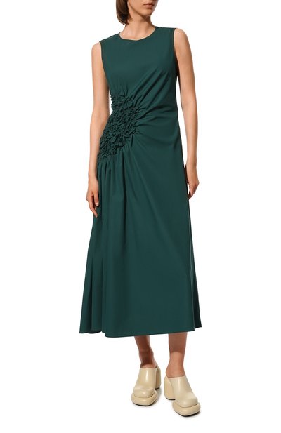 Хлопковое платье DRIES VAN NOTEN, арт. 221-011060-4046, фото 3