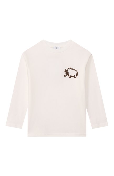 Хлопковый лонгслив IL GUFO, арт. A25GTA0003MF002