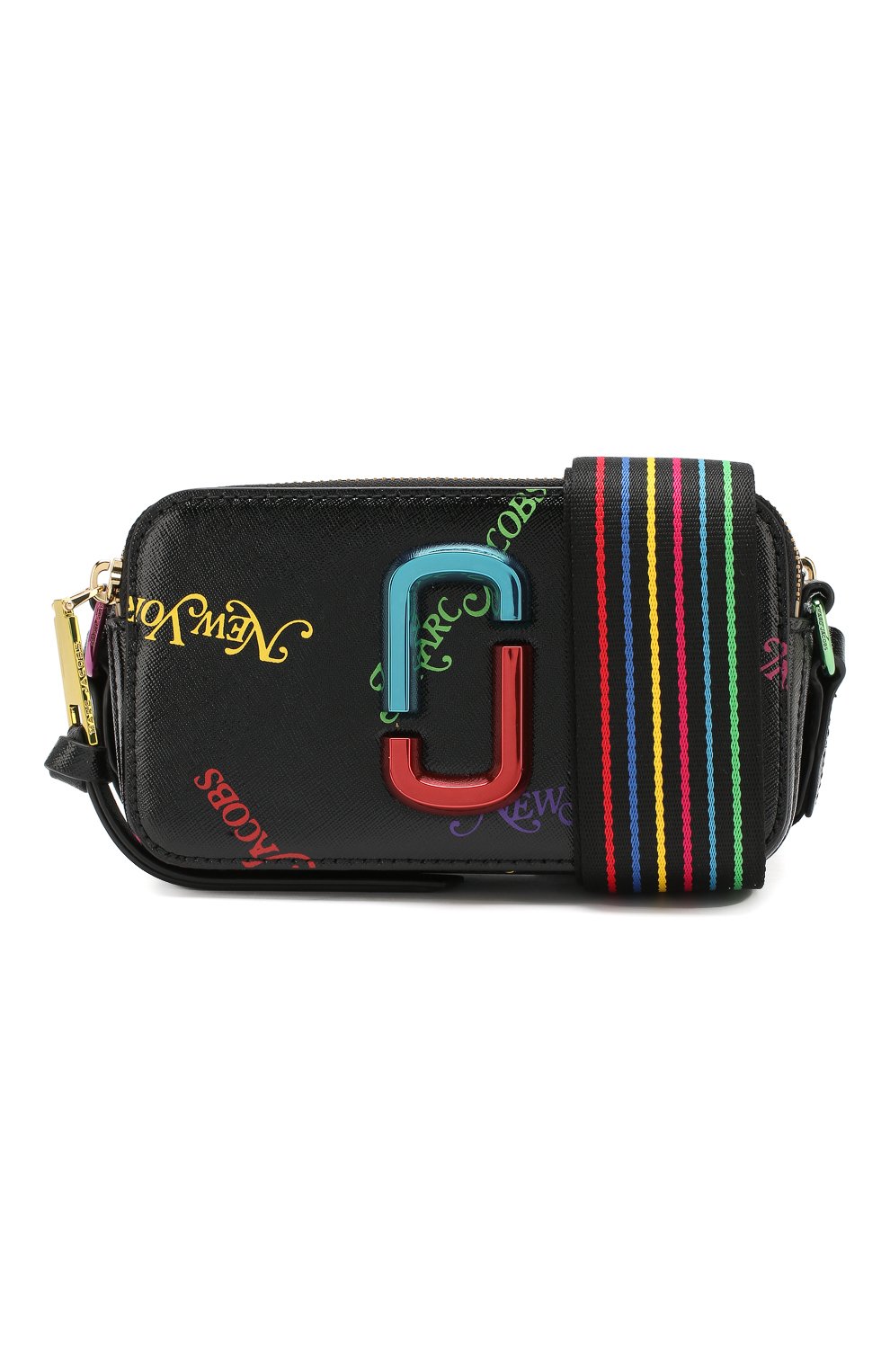 Сумка snapshot new york magazine x marc jacobs MARC JACOBS (THE) черного цвета по цене 55750 руб., арт. M0015091, фото 5 Сумка snapshot new york magazine x marc jacobs MARC JACOBS (THE), арт. M0015091, фото 5