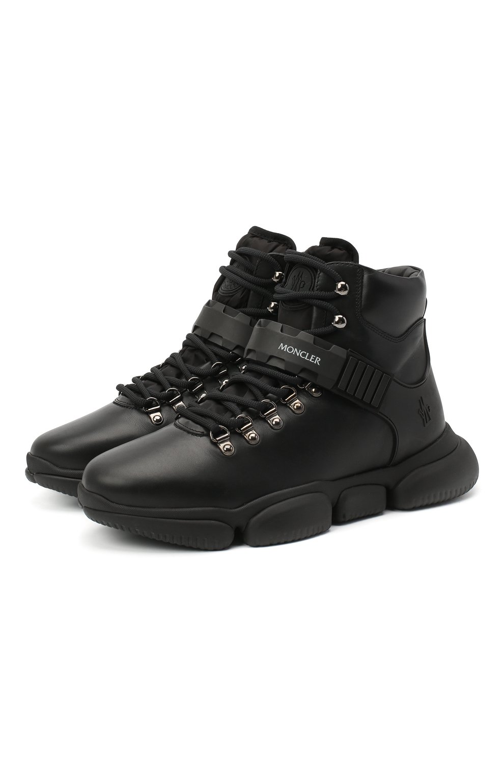 Кожаные ботинки bubble boots MONCLER, арт. F2-09A-4M500-00-02SGL, фото 1