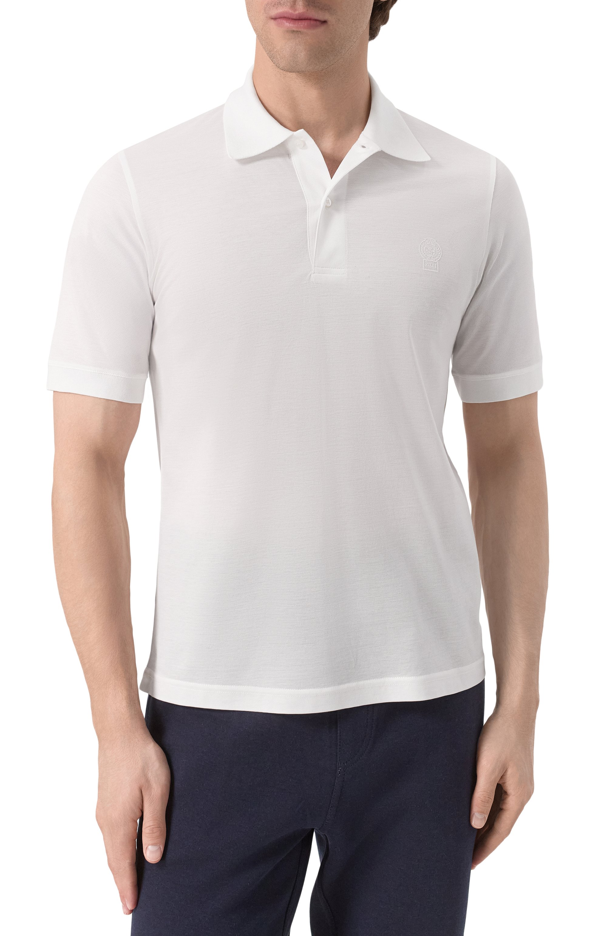 Хлопковое поло ZILLI, арт. KBP005M0100VZCR00, фото 3