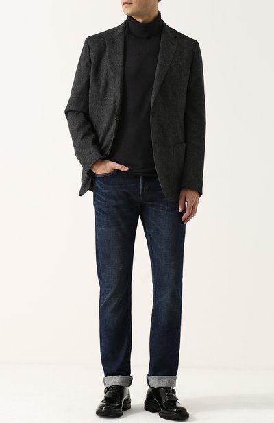 Однотонная шерстяная водолазка BERLUTI, арт. R10KHL38-YAAD, фото 2