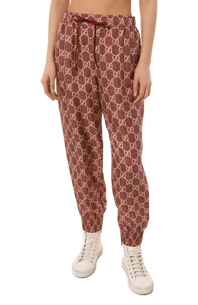 Шелковые джоггеры GUCCI, арт. 625005 XJCL5, фото 3