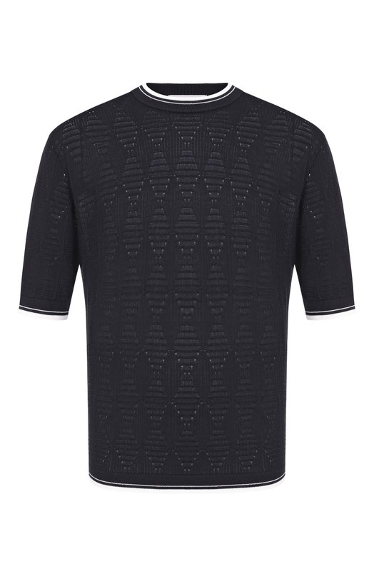 Хлопковый джемпер Laneus S6LAMAKE011 Чёрный S6LAMAKE011