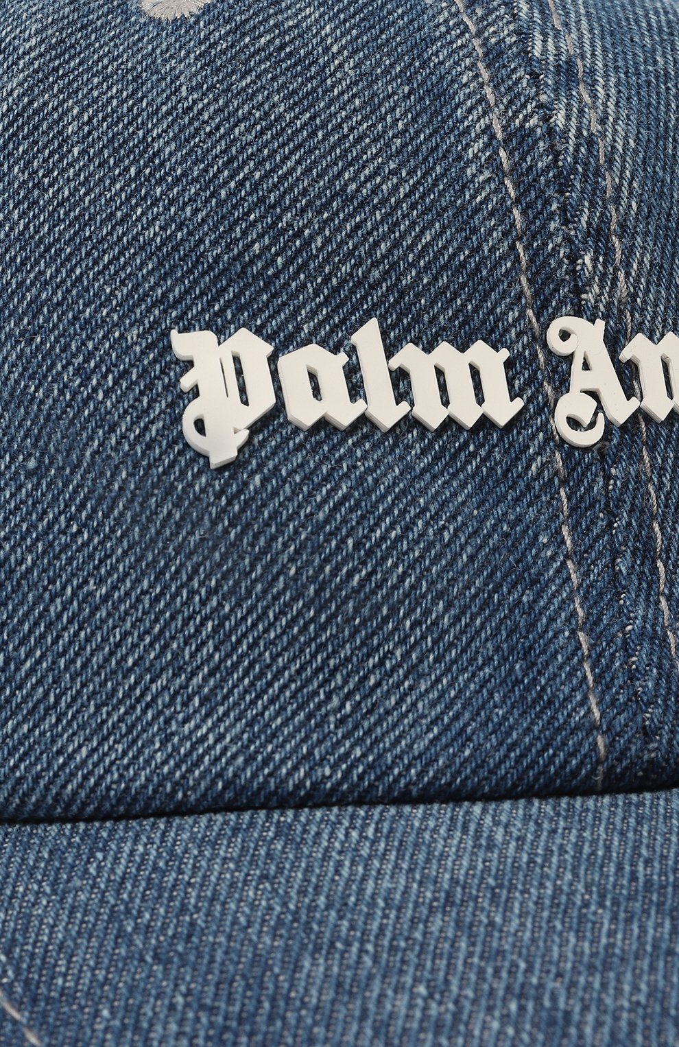 Джинсовая бейсболка PALM ANGELS, арт. PMLB086F22DEN0014501, фото 4