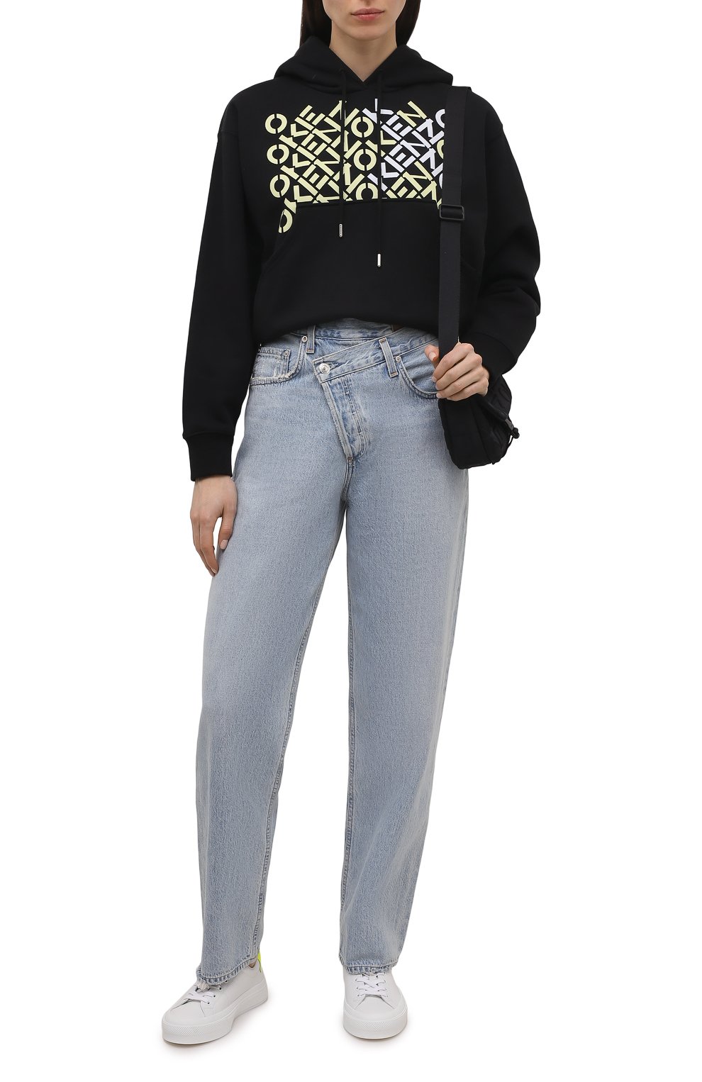 Хлопковое худи kenzo sport KENZO, арт. FC52SW7774MS, фото 2