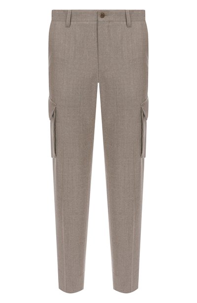 Мужские шерстяные брюки-карго CORNELIANI, арт. 264L02-2618111