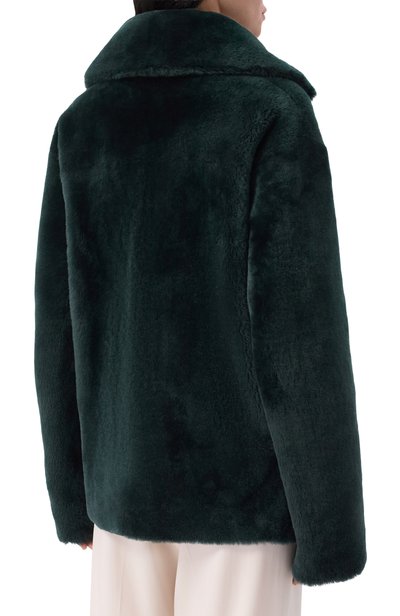 Двусторонняя дубленка KITON зеленого цвета по цене 820500 руб., арт. D58673K0546F05, фото 4 Двусторонняя дубленка KITON, арт. D58673K0546F05, фото 4