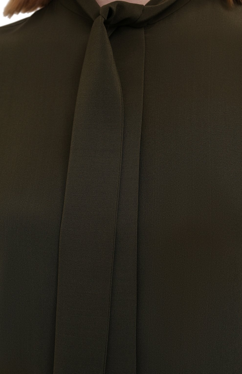 Шелковая блузка SAINT LAURENT, арт. 660892/Y100W, фото 5