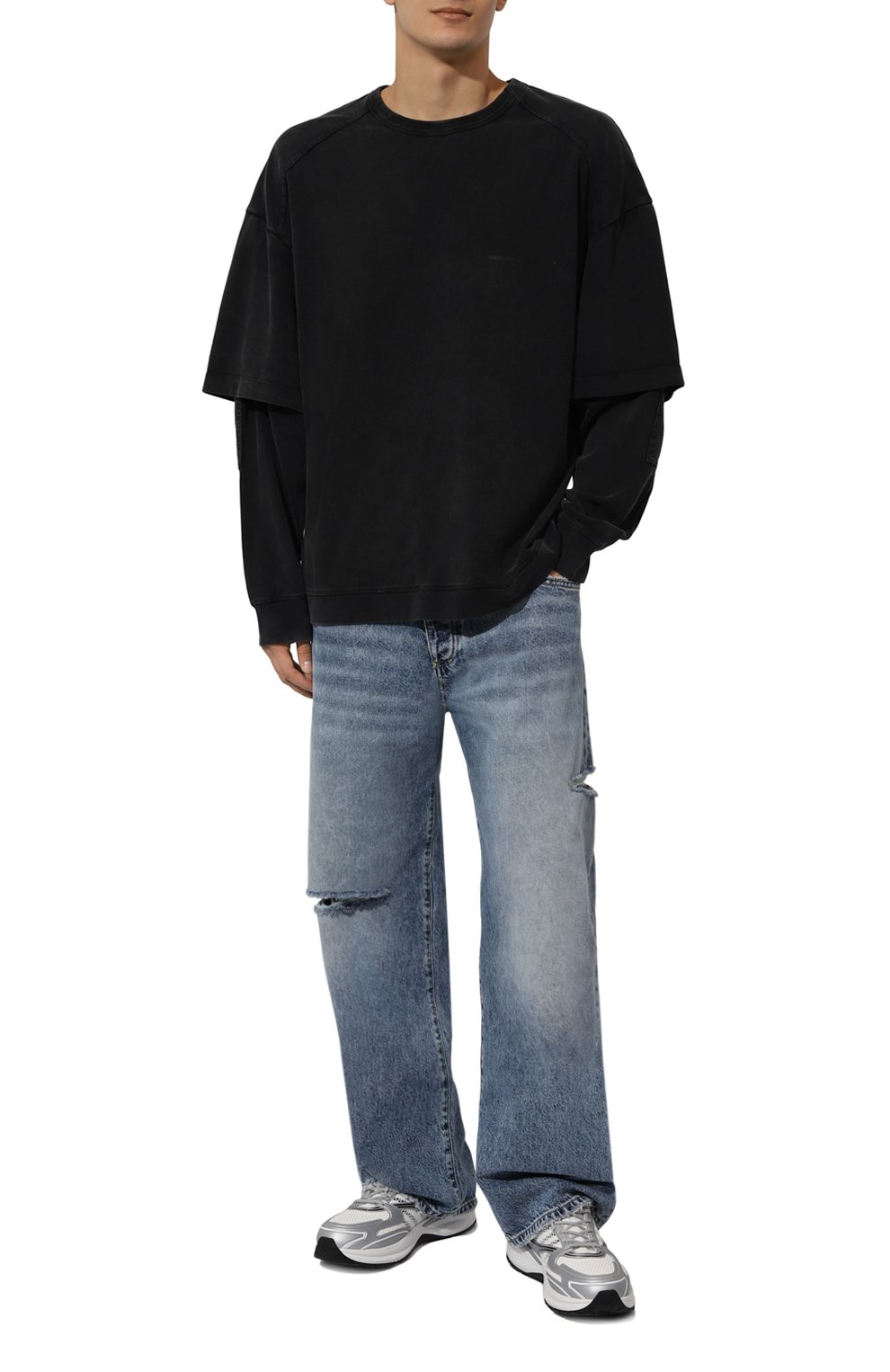 Хлопковый лонгслив DARKPARK, арт. MJE08 JTS01, фото 2