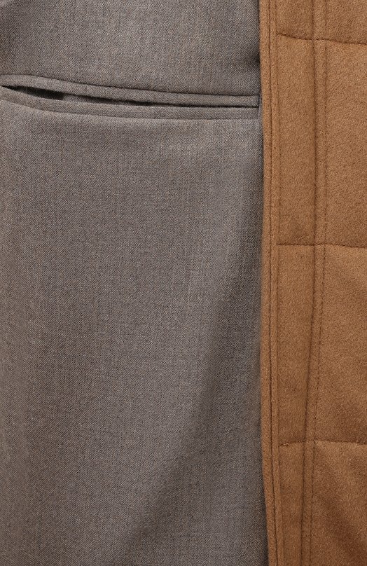 Шерстяное пальто Corneliani 941508-9412321 Бежевый  941508-9412321 Фото 6
