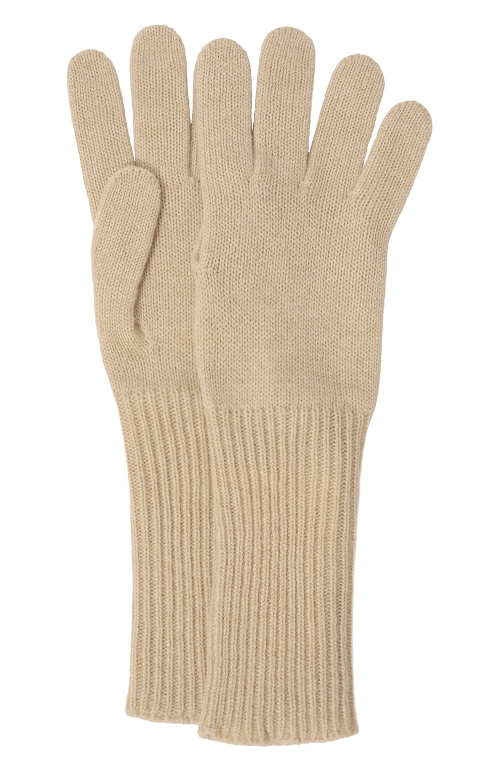 Кашемировые перчатки INVERNI светло-бежевого цвета по цене 20850 руб., арт. 5770GU, фото 1 Кашемировые перчатки INVERNI, арт. 5770GU, фото 1