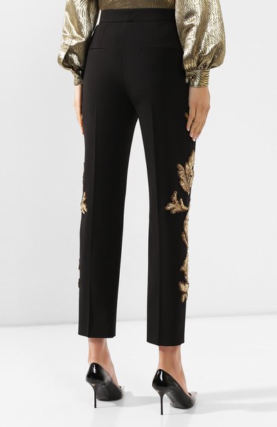 Шерстяные брюки DOLCE & GABBANA, арт. FTAM2Z/FUBAJ, фото 4