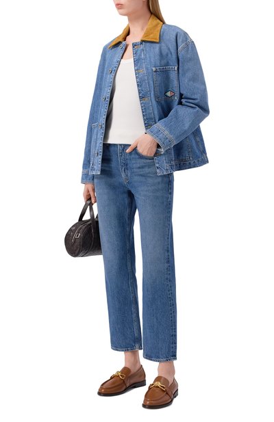 Кожаные лоферы astaire BOTTEGA VENETA, арт. 796697/V5DZ0, фото 3